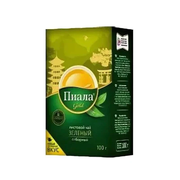 Чай зеленый отборный Пиала Голд 100 гр