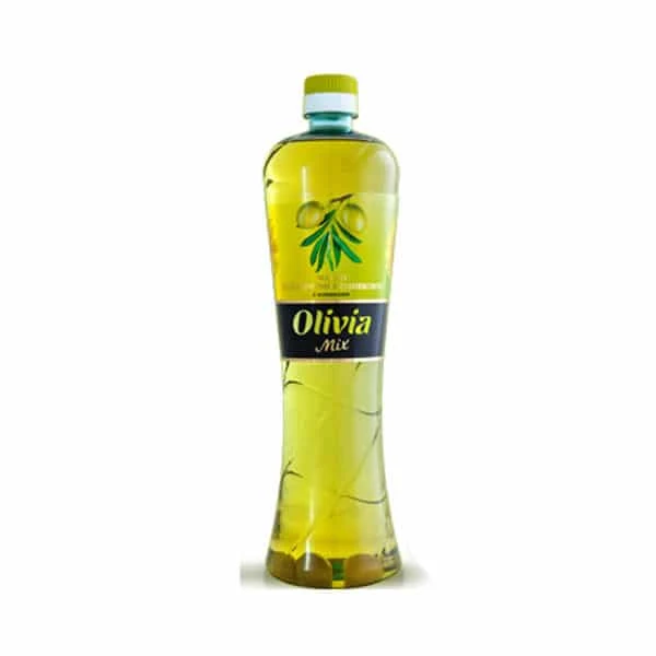 Масло растительное подсолнечно-оливковое с оливками "OLIVIA MIX" 700мл