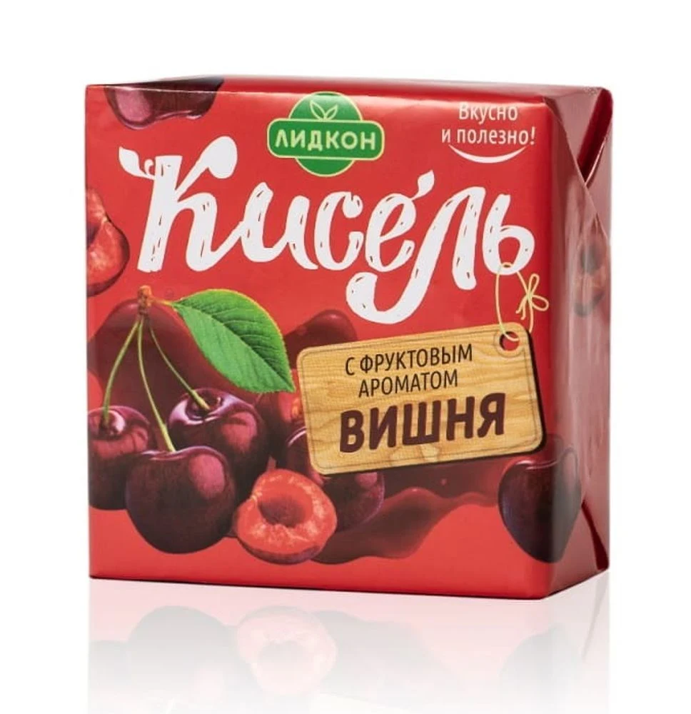 Кисель с фруктовым ароматом Вишня Лидкон 220 гр