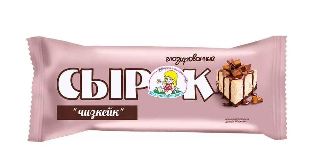 Сырок глазир. Чизкейк 18% 45г Минск