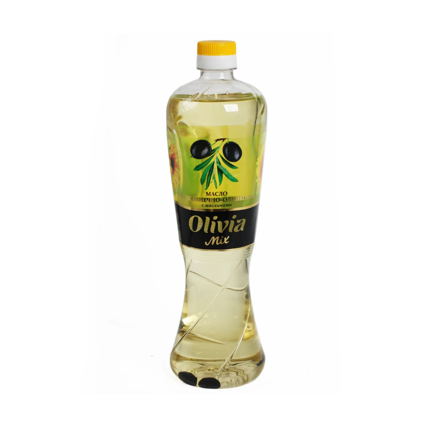 Масло растительное подсолнечно-оливковое с оливками "OLIVIA MIX" 700мл