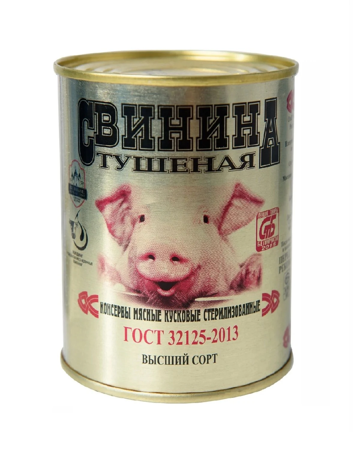 Тушенка свинина высший сорт Калинковичи 338 гр