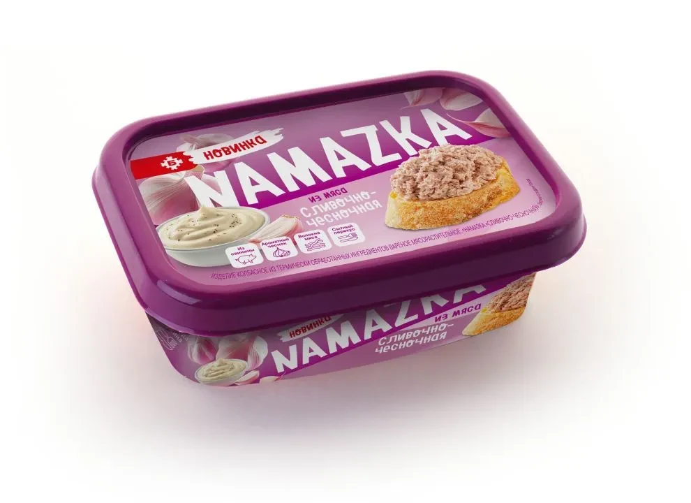 Намазка "Сливочно-чесночная" 150 гр БМК