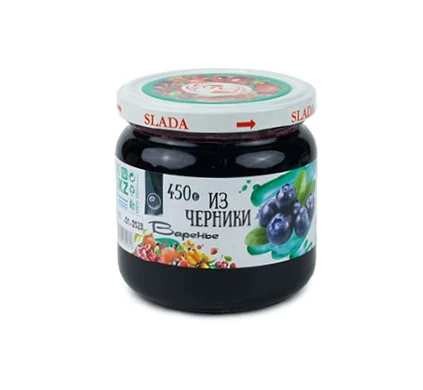 Варенье из Черники Слада 450гр