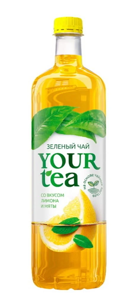 Чай зеленый "Your Tea" Лимон-мята 0,5л. Дарида