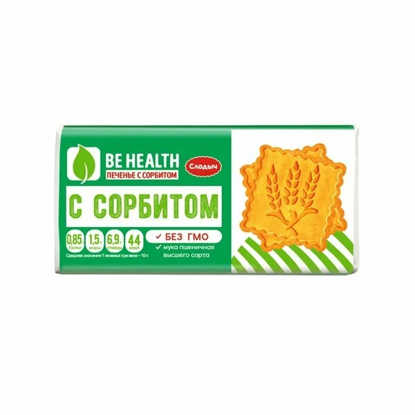 Печенье диабетическое с сорбитом Слодыч 100гр