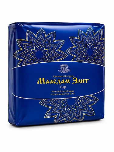 Сыр полутвердый Маасдам Элит 45% Новогрудские Дары