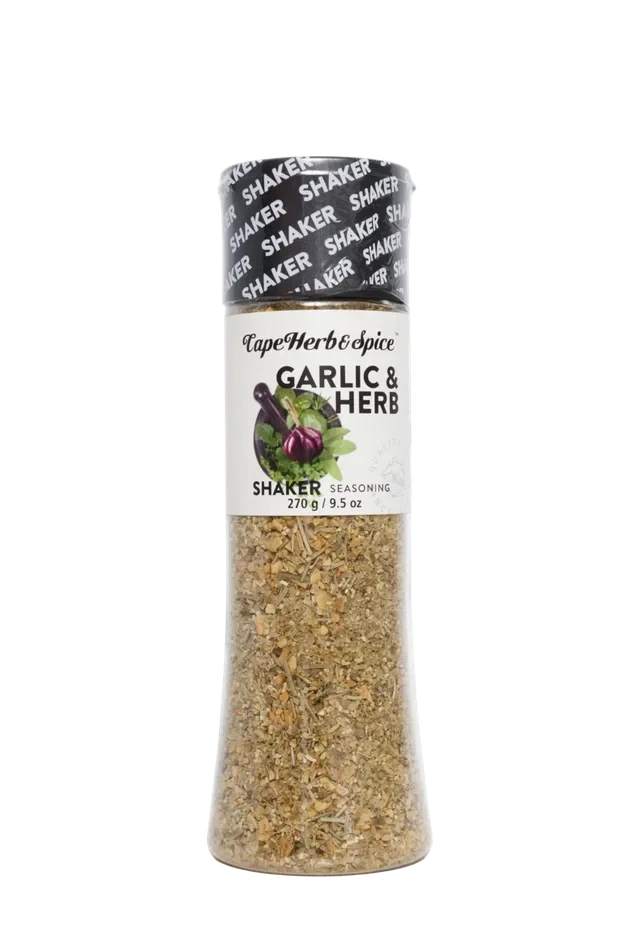 Приправа Чеснок и травы в шейкере 270г CapeHerb Cape Herb & Spice
