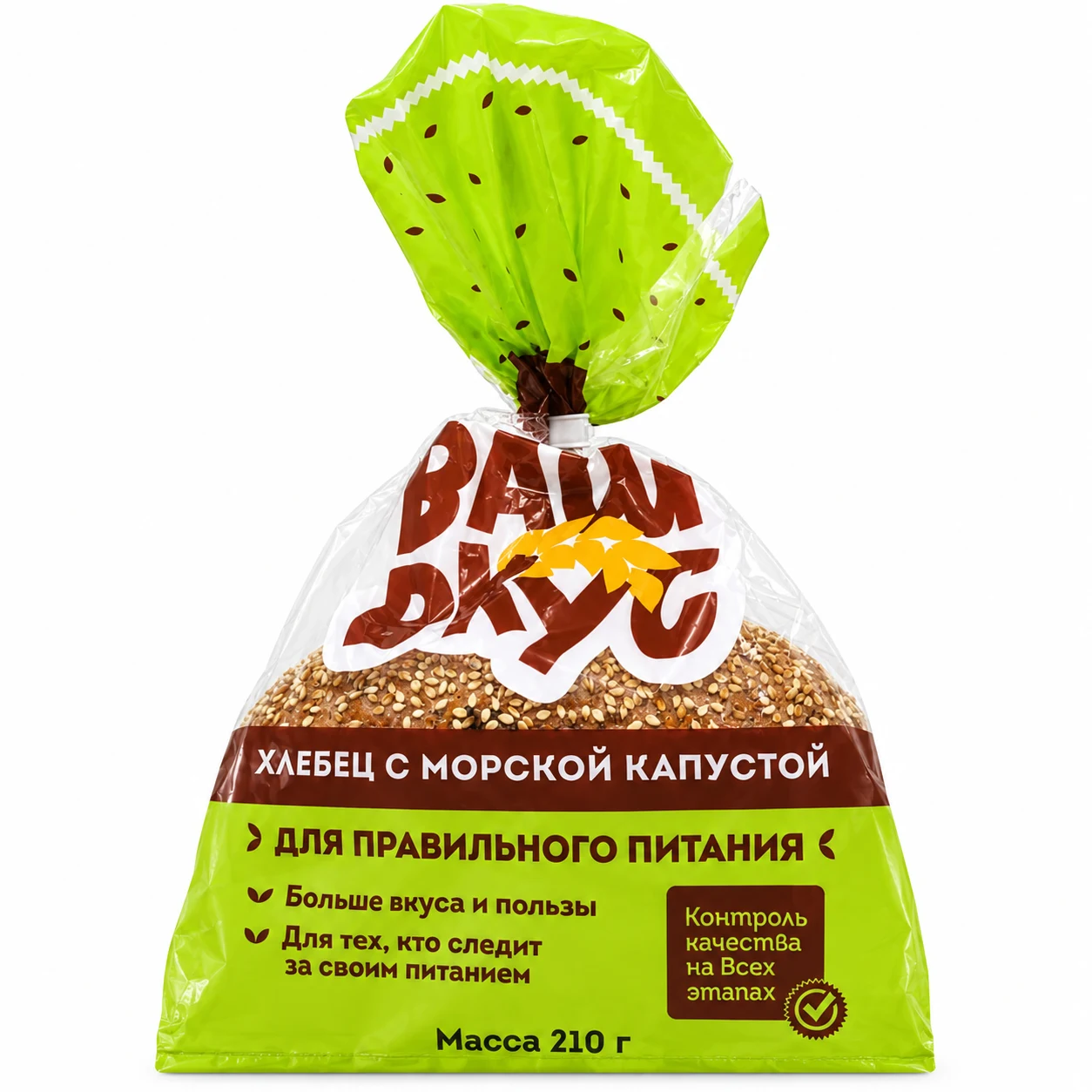 Хлеб Ваш вкус с пажитником 400 гр Борисовхлебпром