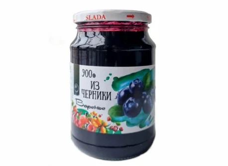 Варенье из Черники Слада 900 гр