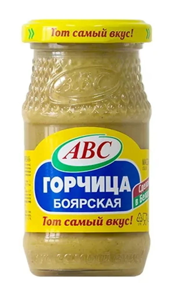 Горчица Боярская АВС 160 гр