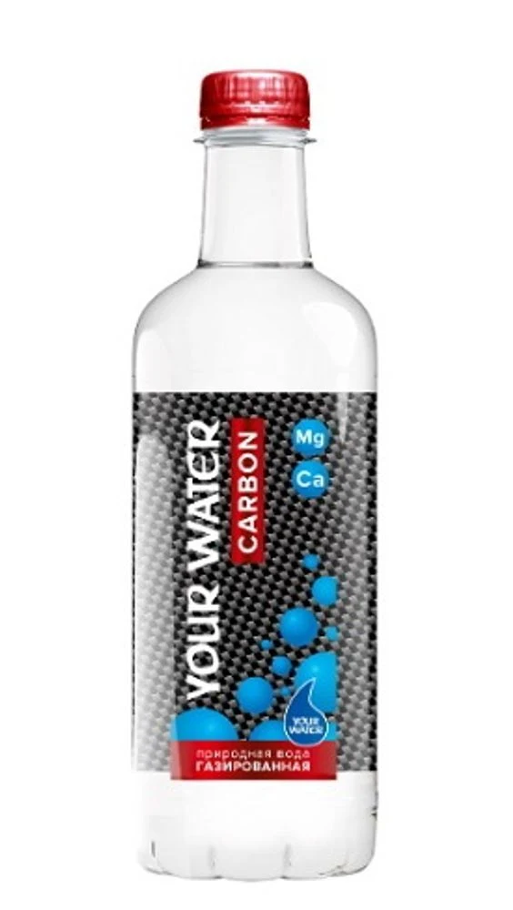 Вода газированная "Your Water" 500 мл
