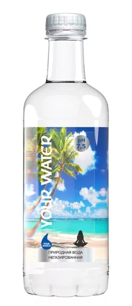 Вода питьевая первой категории негаз. "Your Water" 500 мл