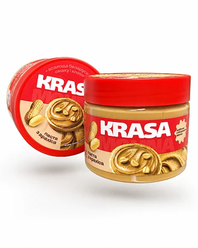 Паста KRASA Арахисовая Красный пищевик 300 гр