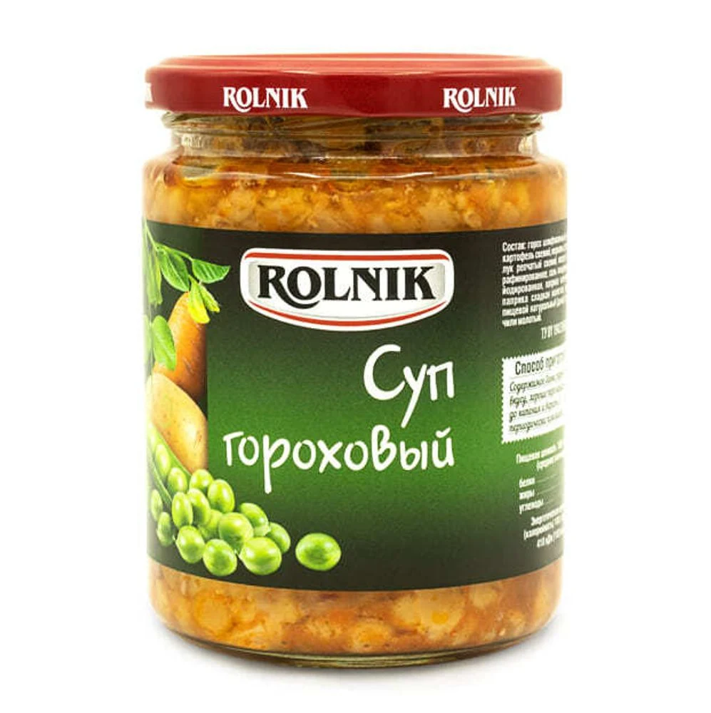 Суп гороховый Тм Рольник 420 мл