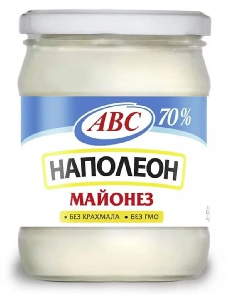 Майонез "Наполеон" 70% ТМ АВС 430 г