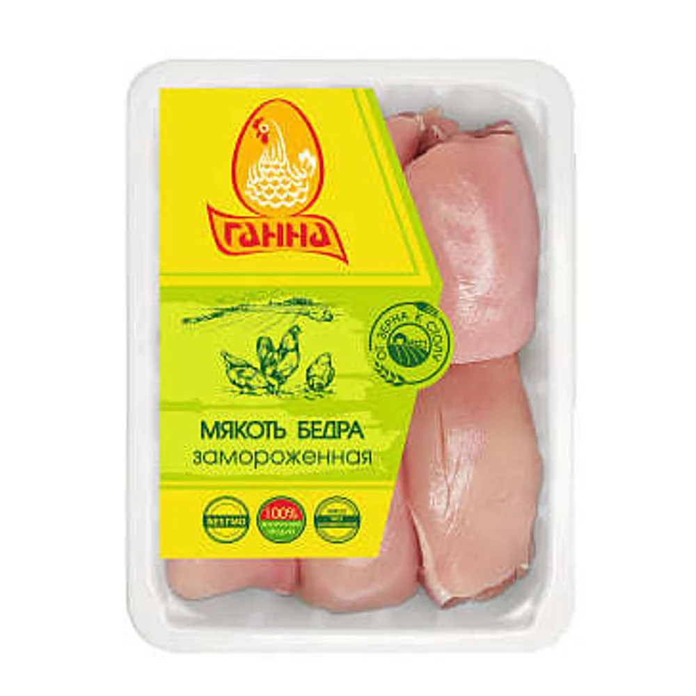 Мякоть бедра цыпленка-бройлера Ганна