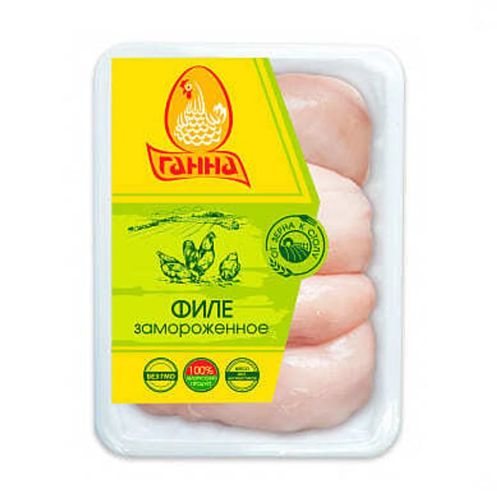 Филе цыпленка-бройлера ТМ Ганна 1 кг