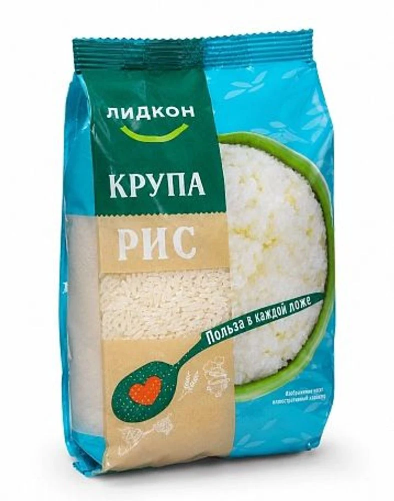 Рис шлифованный длиннозерный Лидкон 700 гр