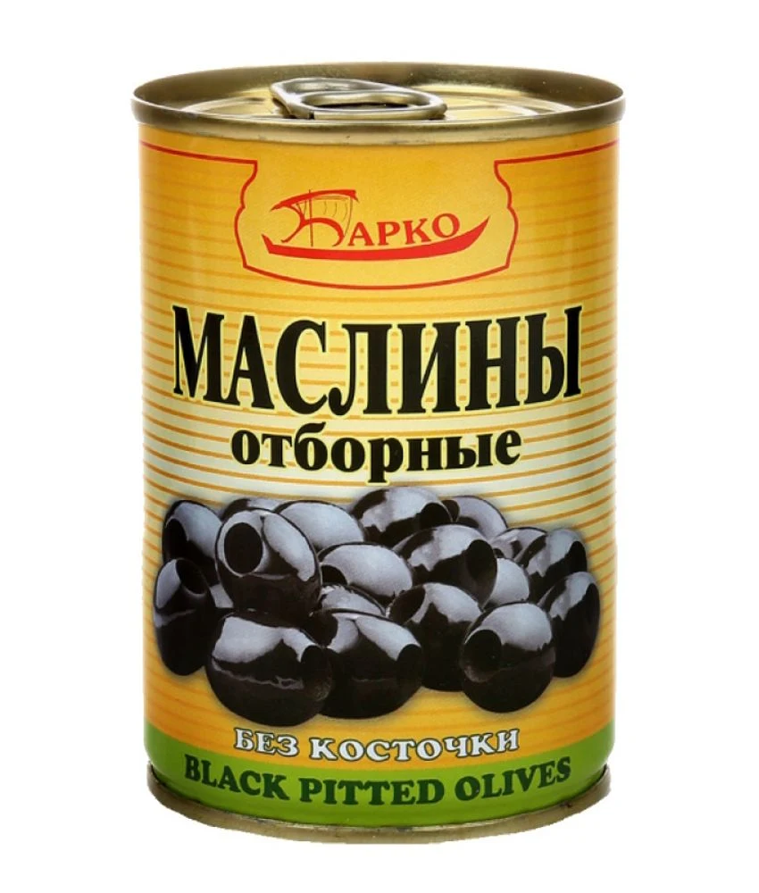 Маслины без косточки Барко 280 гр